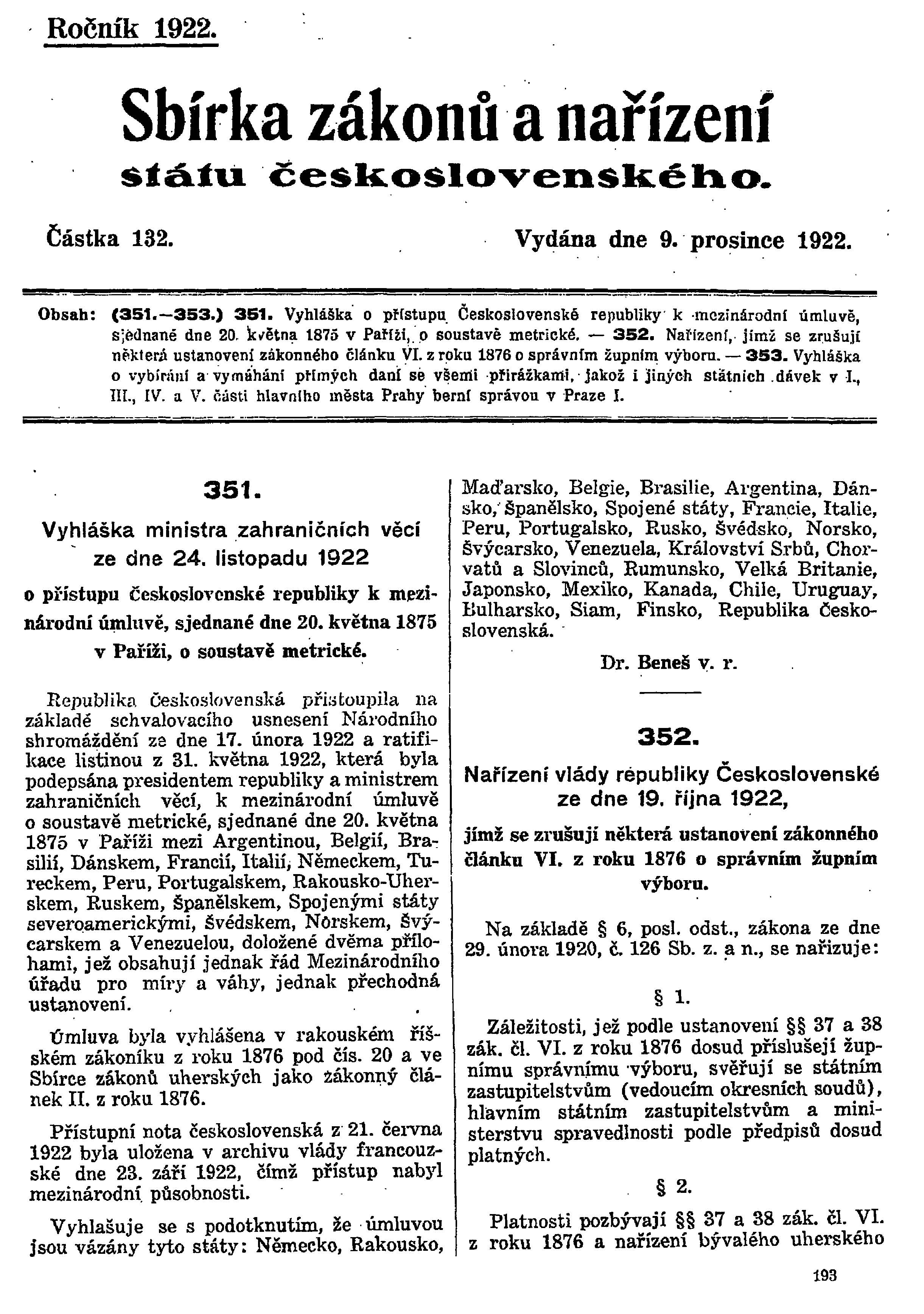 100. výročie pristúpenia Československej republiky k Metrickej konvencii